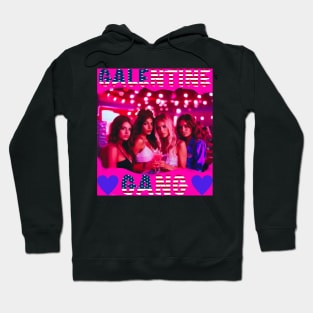 Galentines gang girls party night Hoodie